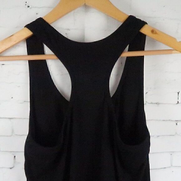 ALOHA BEACHES BLACK RACERBACK TANK TOP SIZE SMALL - Picture 7 of 8